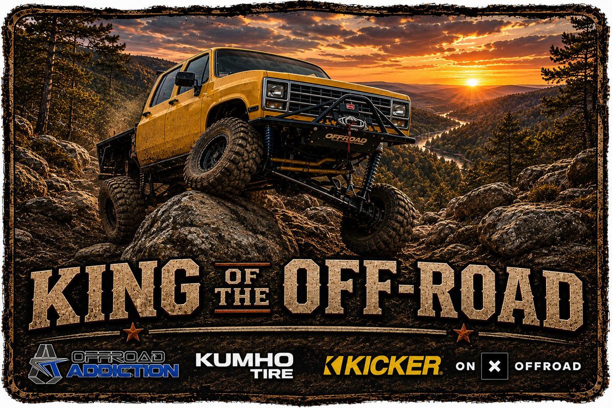 King of the Off-Road T-Shirt: Ozarks