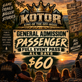 General Admission Passenger Pass (Full Event)