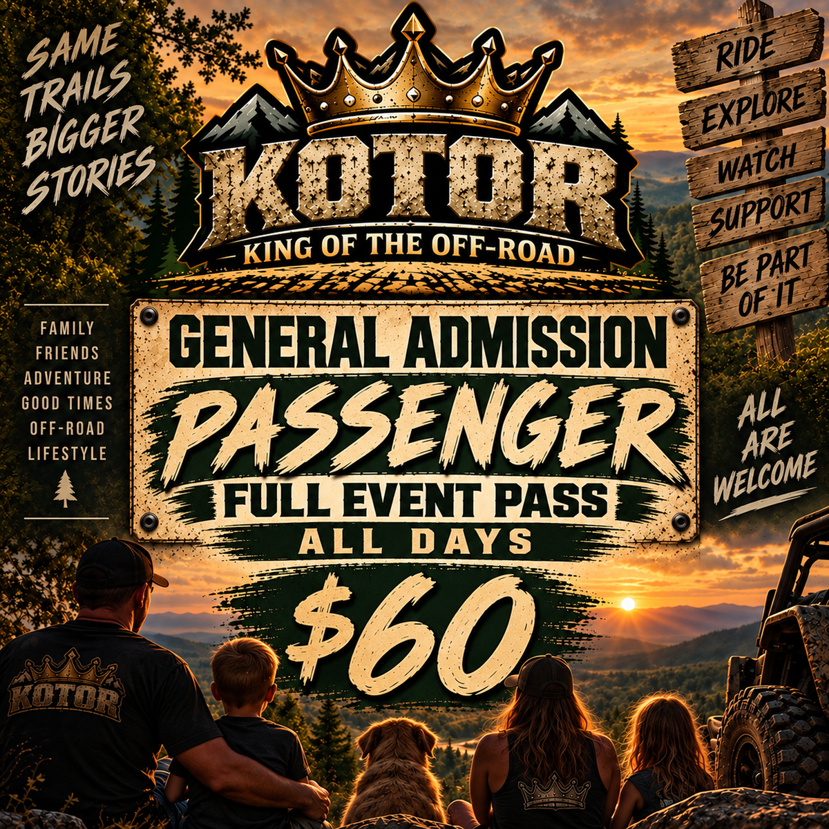 General Admission Passenger Pass (Full Event)